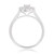 Photo of Yasmine 2/3 ct tw. Princess Solitaire Diamond Matching Trio Ring Set 10K White Gold [BT217WE-P023]
