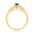 Photo of Amira 1/2 ct tw. Oval Solitaire Engagement Ring 14K Yellow Gold [BT211YE-C000]