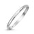 Photo of Hudson Comfort Fit-2mm Ladies Band 14K White Gold [BT347WL]