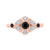 Photo of Soraya 1/2 ct tw. Round Solitaire Diamond Engagement Ring 10K Rose Gold [BT216RE-A033]