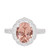 Photo of Mauve 2 1/3 ct tw. Oval Morganite Engagement Ring 14K White Gold [BT225WE-C000]