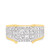 Photo of River 2  ct tw. Princess Diamond Matching Trio Ring Set 14K Yellow Gold [BT248YE-C000]