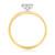 Photo of Luca 1/3 ct tw. Round Diamond Engagement Ring 14K Yellow Gold [BT247YE-C000]