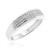 Photo of Enamor 1/1Ladies Band 10K White Gold [BT415WL]