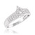 Photo of Jay 3/8 ct tw. Pear Diamond Engagement Ring 10K White Gold [BT250WE-C000]