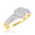 Photo of Amir 1 1/2 ct tw. Fancy Diamond Matching Trio Ring Set 10K Yellow Gold [BT251YE-C000]