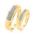 Photo of Kalila 1/5 ct tw. Wedding Band Set 14K Yellow Gold [WB416Y]