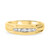 Photo of Zara 1/5 ct tw. Diamond His and Hers Matching Wedding Band Set 10K Yellow Gold [BT417YM]