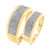 Photo of Valentina 3/8 ct tw. Diamond His and Hers Matching Wedding Band Set 14K Yellow Gold [WB418Y]