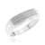 Photo of Beau 1/3 ct tw. Diamond His and Hers Matching Wedding Band Set 14K White Gold [BT421WL]