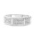 Photo of Corban 1/2 ct tw. Diamond His and Hers Matching Wedding Band Set 10K White Gold [BT423WL]