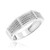 Photo of Corban 1/2 ct tw. Diamond His and Hers Matching Wedding Band Set 10K White Gold [BT423WL]