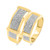 Photo of Amity 3/8 ct tw. Diamond His and Hers Matching Wedding Band Set 14K Yellow Gold [WB425Y]