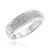 Photo of Affinity 3/8 ct tw. Diamond His and Hers Matching Wedding Band Set 10K White Gold [BT427WL]