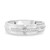 Photo of Harmonee 1/8 ct tw. Diamond His and Hers Matching Wedding Band Set 14K White Gold [BT428WL]