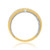 Photo of Blissfully 7/8 ct tw. Mens Diamond Wedding Band 14K Yellow Gold [BT458YM]