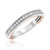 Photo of Forever 1/3 ct tw. Ladies Band 10K White Gold [BT448WL]