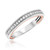 Photo of Forever 1/3 ct tw. Ladies Band 14K White Gold [BT448WL]