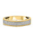 Photo of Affiance 1/3 ct tw. Diamond His and Hers Matching Wedding Band Set 14K Yellow Gold [BT449YM]
