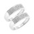 Photo of Enamor 1/4 ct tw. Same Sex Mens Band Set 10K White Gold [WM415W]