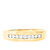 Photo of Encina 1/5 ct tw. Mens Diamond Wedding Band 10K Yellow Gold [BT501YM]