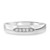 Photo of Amor 1/1Mens Diamond Wedding Band 10K White Gold [BT522WM]