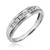 Photo of Effete 1/1Ladies Band 14K White Gold [BT521WL]