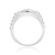 Photo of Cassidy 1/2 ct tw. Mens Diamond Wedding Band 14K White Gold [BT625WM]