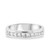 Photo of Ami 3 5/8 ct tw. Princess Solitaire Diamond Matching Trio Ring Set 10K White Gold [BT359WM]