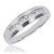 Photo of Encina 3/8 ct tw. Diamond His and Hers Matching Wedding Band Set 14K White Gold [BT501WM]