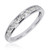Photo of Kore 7/8 ct tw. Diamond His and Hers Matching Wedding Band Set 14K White Gold [BT505WL]