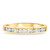 Photo of Kore 7/8 ct tw. Diamond His and Hers Matching Wedding Band Set 10K Yellow Gold [BT505YL]