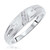 Photo of Neveah 1/2His and Hers Matching Wedding Band Set 14K White Gold [BT507WM]