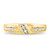 Photo of Neveah 1/2His and Hers Matching Wedding Band Set 14K Yellow Gold [BT507YL]