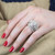 Photo of Selene 4 1/2 ct tw. Round Diamond Bridal Ring Set 10K Rose Gold [BR411R-C000]