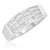 Photo of Annalise 1 1/8 ct tw. Diamond His and Hers Matching Wedding Band Set 10K White Gold [BT510WM]