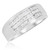 Photo of Kindred 3/4 ct tw. Diamond His and Hers Matching Wedding Band Set 14K White Gold [BT511WM]