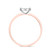 Photo of Gracie 1/5 ct tw. Round Cluster Engagement Ring 10K Rose Gold [BT414RE-C037]