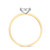 Photo of Gracie 1/5 ct tw. Round Cluster Engagement Ring 10K Yellow Gold [BT414YE-C037]