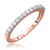 Photo of Olivia 1/3 ct tw. Ladies Band 10K Rose Gold [BT575RL]