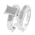 Photo of Kalila 1/5 ct tw. Fancy Diamond Bridal Ring Set 14K White Gold [BR416W-C027]