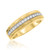 Photo of Janette 1/3 ct tw. Mens Band 10K Yellow Gold [BT690YM]
