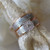 Photo of Collins 2/3 ct tw. Round Diamond Bridal Ring Set 14K Rose Gold [BR419R-C036]