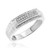 Photo of Maeve 1/2 ct tw. Princess Diamond Bridal Ring Set 10K White Gold [BT420WL]