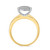 Photo of Jia 1/3 ct tw. Cushion Diamond Engagement Ring 10K Yellow Gold [BT422YE-C029]