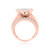 Photo of Eros 4 7/8 ct tw. Round Diamond Matching Trio Ring Set 10K Rose Gold [BT407RE-C000]