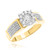 Photo of Corban 1/2 ct tw. Round Diamond Engagement Ring 10K Yellow Gold [BT423YE-C031]