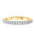 Photo of Luna 3/4 ct tw. Diamond His and Hers Matching Wedding Band Set 14K Yellow Gold [BT535YL]