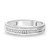 Photo of Zuri 1/5 ct tw. Round Diamond Bridal Ring Set 10K White Gold [BT424WL]