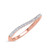 Photo of Erica 1/4 CT. T.W. Diamond Same Sex Ladies Band Set 14K Rose Gold [BT893RL]